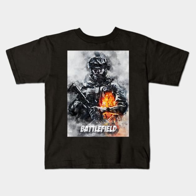 Battlefield Kids T-Shirt by Durro